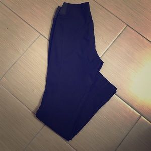 Stretchy black skinny dress up pants